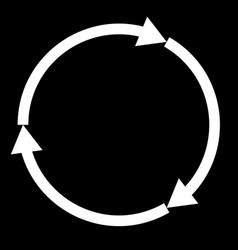 Circular Circle Arrows As Repetion Recycle Cycle