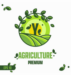 Alphabet Y Agriculture Logo