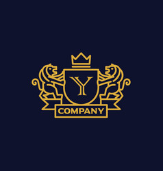 Coat Of Arms Letter Y Company