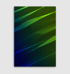 Linear Minimal Trendy Brochure Design Cover