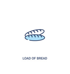 Load Bread Concept 2 Colored Icon Simple Line