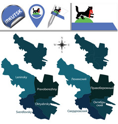 Map Irkutsk Russia