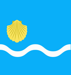 Flag Of Olsztyn In Poland