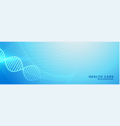 Health Care And Science Medical Dna Banner