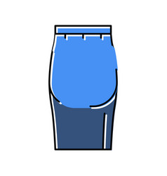 Pencil Skirt Color Icon