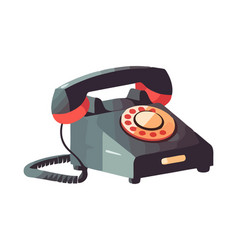 Antique Rotary Phone Symbol Of Communication