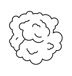 Clouds Of Smoke Line Icon