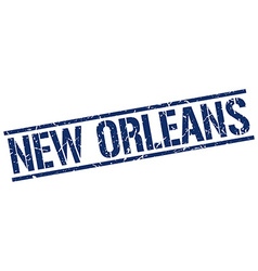 New Orleans Blue Square Stamp