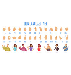 Sign Language Set