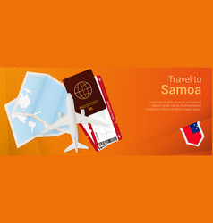 Travel To Samoa Pop-under Banner Trip Banner