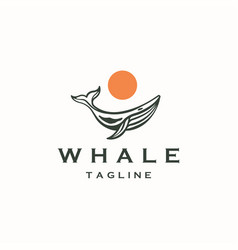 Whale Fish Logo