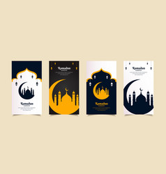 Modern Ramadhan Kareem Design Stories Collection