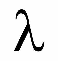 Lambda Greek Symbol