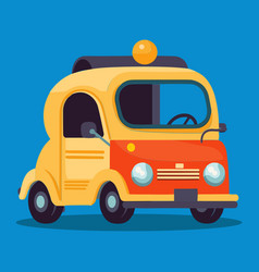 Cute Car Flat Clipart