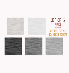 Gray Marl Heather Texture Background Faux Cotton