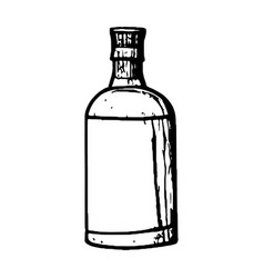 Hand Drawn Bottle