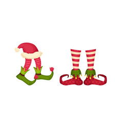 Christmas Elf Feet Set Shoes For Gnome