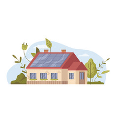 Green Energy Saving House Solar Energy Panels