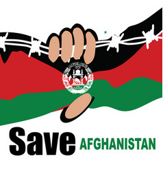 Pray For Peace In Afghanistan Flag Design