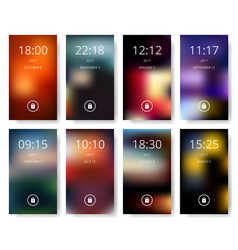 Red cafe menu ui ux gui screen for mobile apps Vector Image