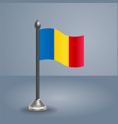 State Table Flag Of Romania