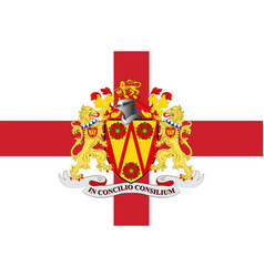 Flag Of Lancashire In England