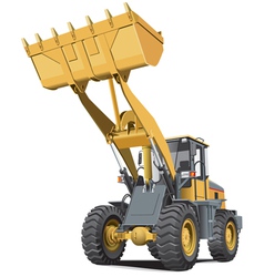 Light Brown Front End Loader