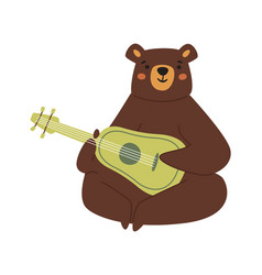 Bear Playing Guitar