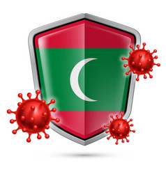 Shield Icon Of Maldives