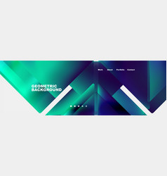 Triangle Minimal Web Site Page Background Design