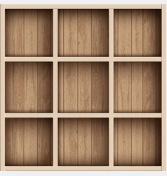 Empty Bookshelf Vector Images Over 3 500