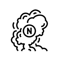 Smoke Nicotine Tobacco Line Icon