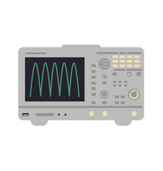 Oscilloscope Old And New Flat 2d