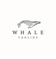 Whale Fish Logo