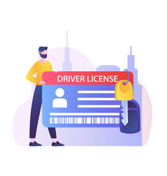 Driver License Concept