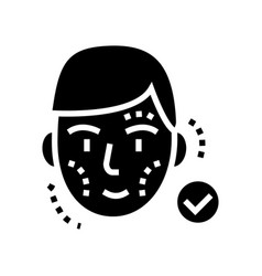 Facial Reconstruction Surgery Glyph Icon