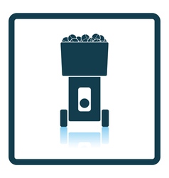 Tennis Serve Ball Machine Icon