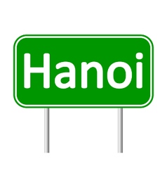 Hanoi Road Sign