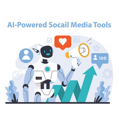 Ai Tools Concept Flat