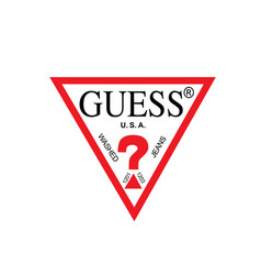 Guess Brand Logo Symbol Design Clothes Fashion