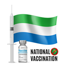 Immunization Icon Of Sierra Leone