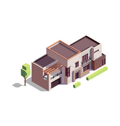 Isometric Suburban Building