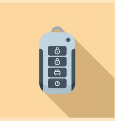 Business Vehicle Car Key Icon Flat Smart