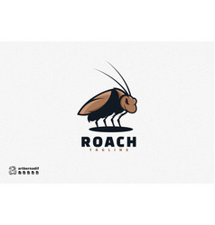 Roach Character Mascot Logo