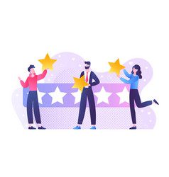 Customer Reviews Concept