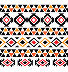 Hawaiian Tribal Seamless Pattern Design