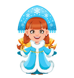 Russian Snegurochka Snow Maiden