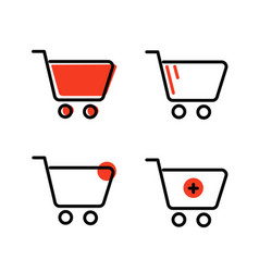 Shopping Cart Icon Stock