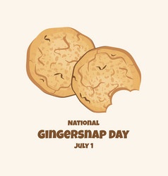 National Gingersnap Day