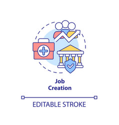 Job Creation Concept Icon